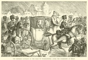 El Emperador Napoleón en el Camino a Wilhelmshohe, después de la Rendición en Sedan
