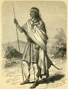 El emperador Teodoro II (c.1818-68) de English School