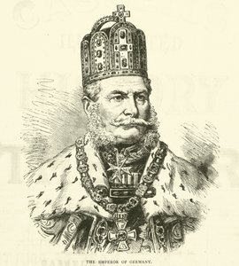 El emperador de Alemania, diciembre 1870 de English School