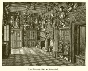 El Vestíbulo de Entrada en Abbotsford