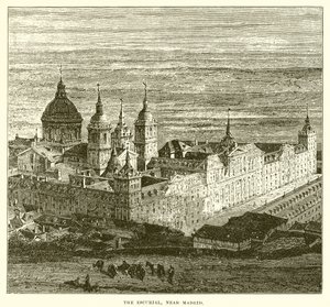 El Escorial, cerca de Madrid