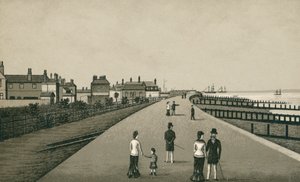 The Esplanade, Harwich (litografía) de English School