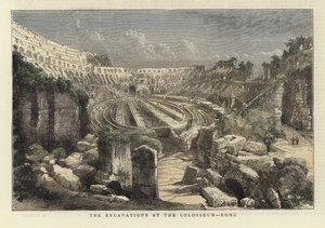 Las excavaciones en el Coliseo