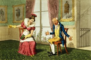 La Expostulación, pub. por G. Humphrey, 1821 de English School