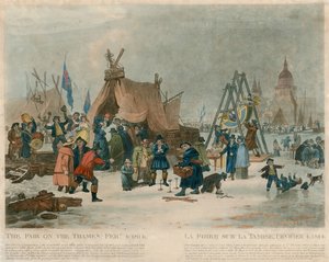 La Feria en el Támesis, 4 de febrero de 1814 de English School
