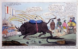La Fe de los Tratados Ejemplificada o el Último Esfuerzo de John Bull para Obligar a sus Falsos Amigos de English School