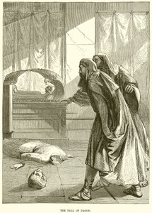 La caída de Dagón