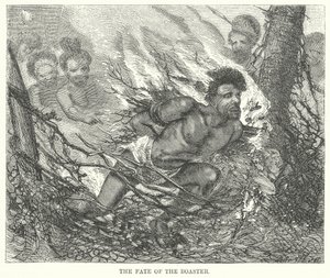 El destino del fanfarrón (grabado) de English School
