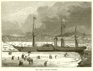 El primer vapor de Cunard de English School