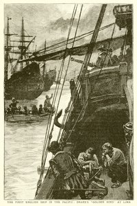 El primer barco inglés en el Pacífico: el Golden Hind de Drake en Lima de English School