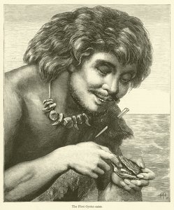 El primer ostrero (grabado) de English School