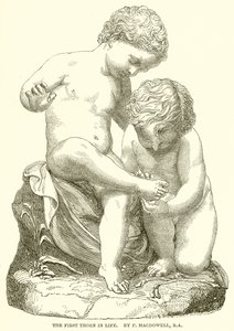 La primera espina en la vida. Por P. Macdowell, R. A. de English School