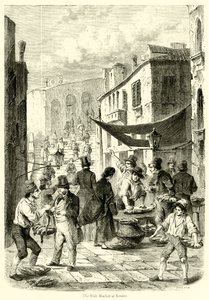 El mercado de pescado en Venecia de English School