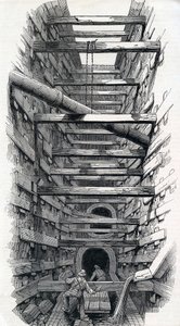 El alcantarillado de Fleet Street