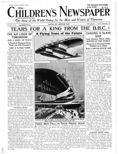 La Ciudad Voladora del Futuro, portada de 