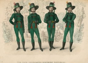 Los Cuatro Hermanos Bohemios Celebrados de English School