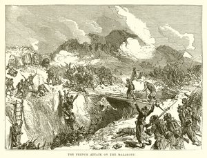 El ataque francés al Malakoff