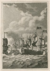 Los franceses derrotados por Lord Howe en el Glorioso Primero de Junio de English School