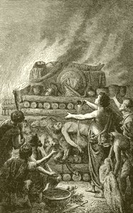 La pira funeraria de Patroclo de English School