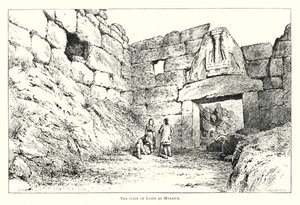 La Puerta de los Leones en Micenas