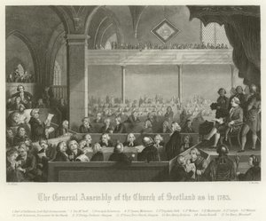 La Asamblea General de la Iglesia de Escocia, 1783