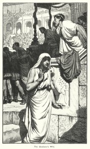 La mujer del gladiador (grabado)