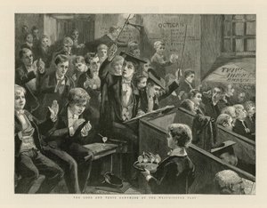 Los dioses y su Ganimedes en la obra de Westminster de English School