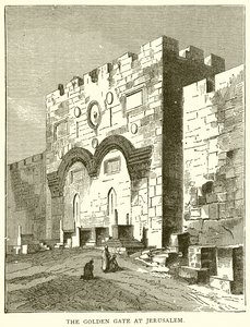 La Puerta Dorada en Jerusalén de English School