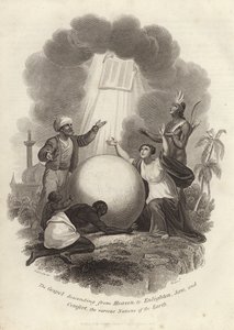 El Evangelio descendiendo del Cielo, para Iluminar, Salvar y Confortar a las diversas Naciones de la Tierra