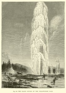 El Gran Géiser del Parque Yellowstone de English School