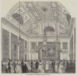 El gran salón en Devonshire House de English School