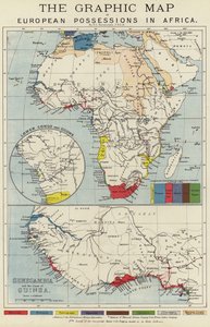 El Mapa Gráfico de las Posesiones Europeas en África
