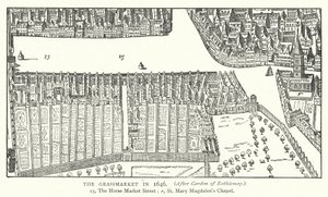 El Grassmarket en 1646
