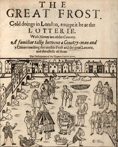 La Gran Helada, Londres, 1608