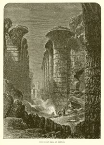 El Gran Salón en Karnak
