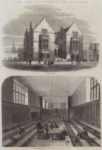 Las Grandes Escuelas de Inglaterra (grabado) de English School