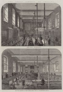 Las grandes escuelas de Inglaterra (grabado) de English School