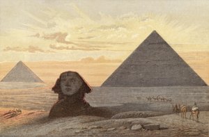 La Gran Esfinge y las Pirámides de Gizeh