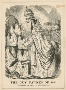 El Guy Fawkes de 1850 de English School