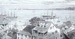 El puerto de Nassau, de 