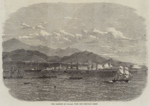El puerto de Callao, con la flota peruana de English School