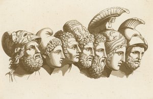 Los héroes de la guerra de Troya