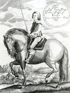 El príncipe de alta cuna James, duque de Yorke, 1640-50 de English School