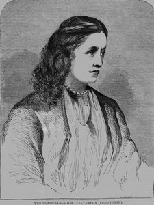 La Hon. Sra. Yelverton, ilustración de 