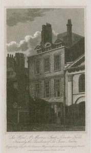 El Hotel, St Martins Street, Leicester Square, Londres; anteriormente la residencia de Sir Isaac Newton de English School