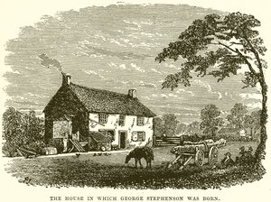 La casa en la que nació George Stephenson de English School