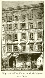 La casa en la que nació Mozart