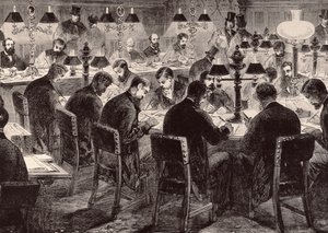 La Cámara de los Comunes: La Sala de los Reporteros, de 