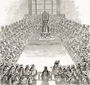 La Cámara de los Comunes en la época de Jacobo I, de 