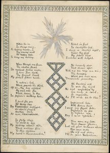 La flor de hielo, publicado en The Reader, 1865 de English School